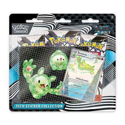 Pokemon TCG Scarlet & Violet Black Bolt Tech Sticker Collection