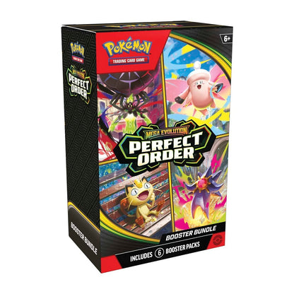 Pokemon TCG Mega Evolution Perfect Order Booster Bundle 6 Packs