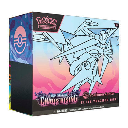 Pokemon Tcg Mega Evolution Chaos Rising Pokemon Center Edition Elite Trainer Box