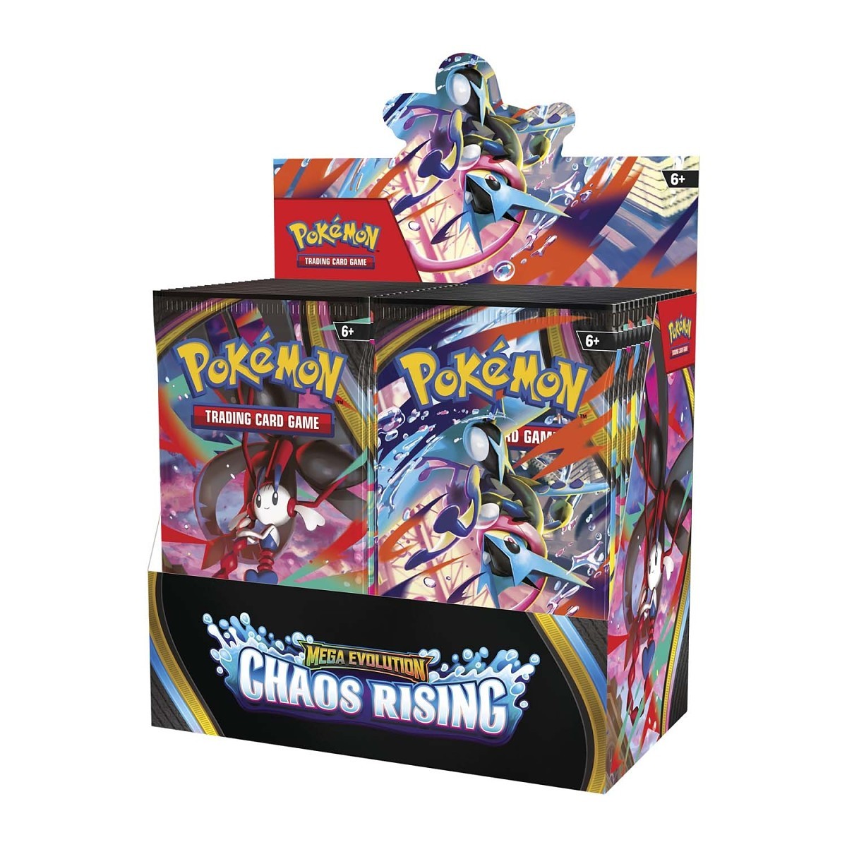 Pokemon TCG Mega Evolution Chaos Rising Booster Display Box (36 Packs)