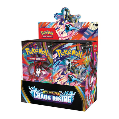 Pokemon TCG Mega Evolution Chaos Rising Booster Display Box (36 Packs)