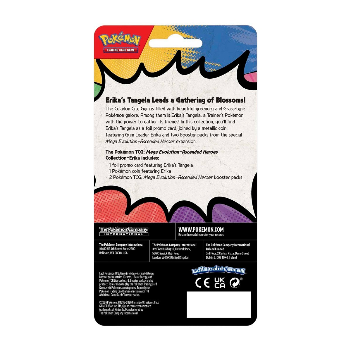 Pokemon TCG Mega Evolution Ascended Heroes Collection Larry