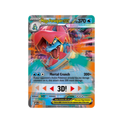 Pokemon TCG Mega Evolution Ascended Heroes Mega Feraligatr ex Box