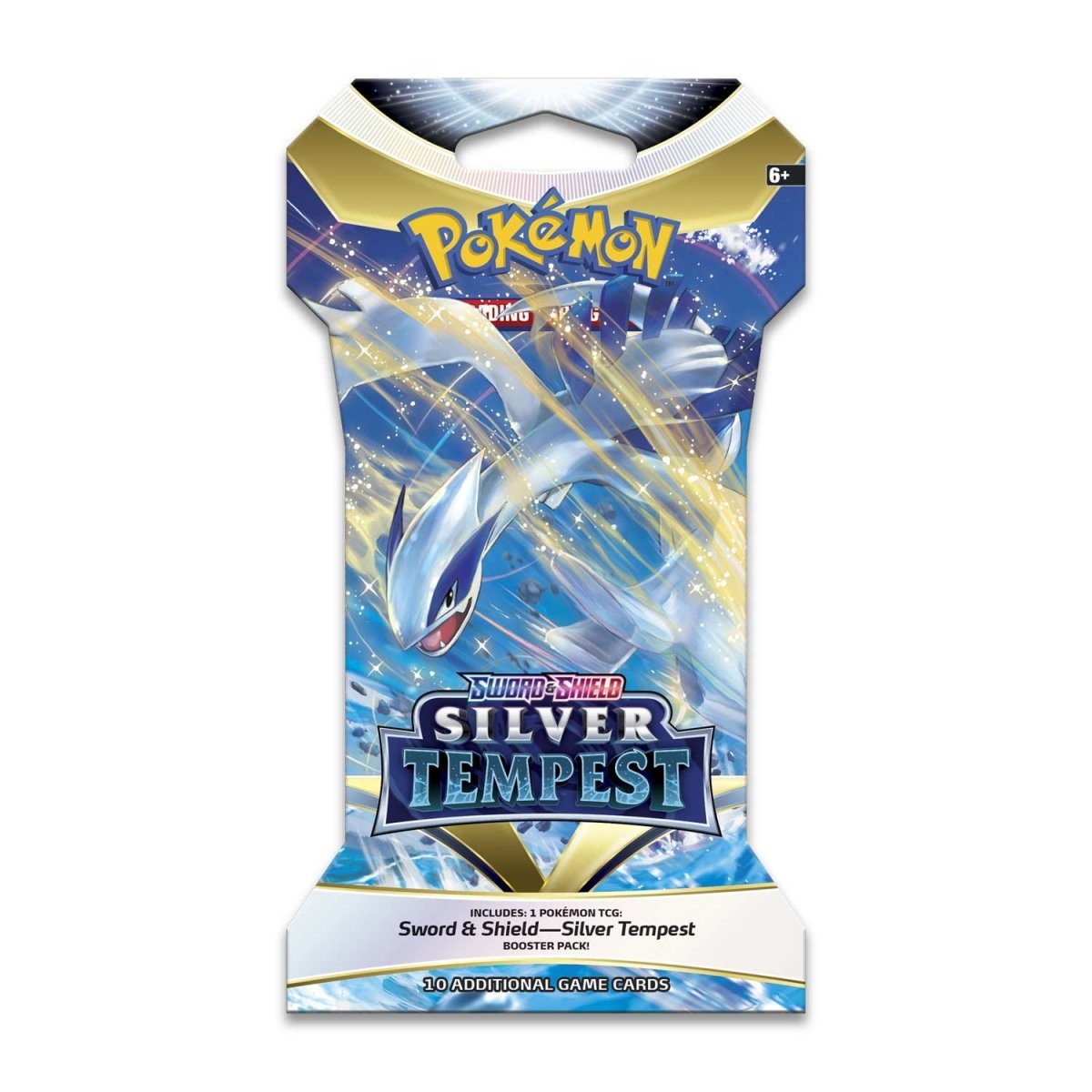 Pokemon TCG Sword & Shield Silver Tempest Sleeved Booster Pack (10 Cards)
