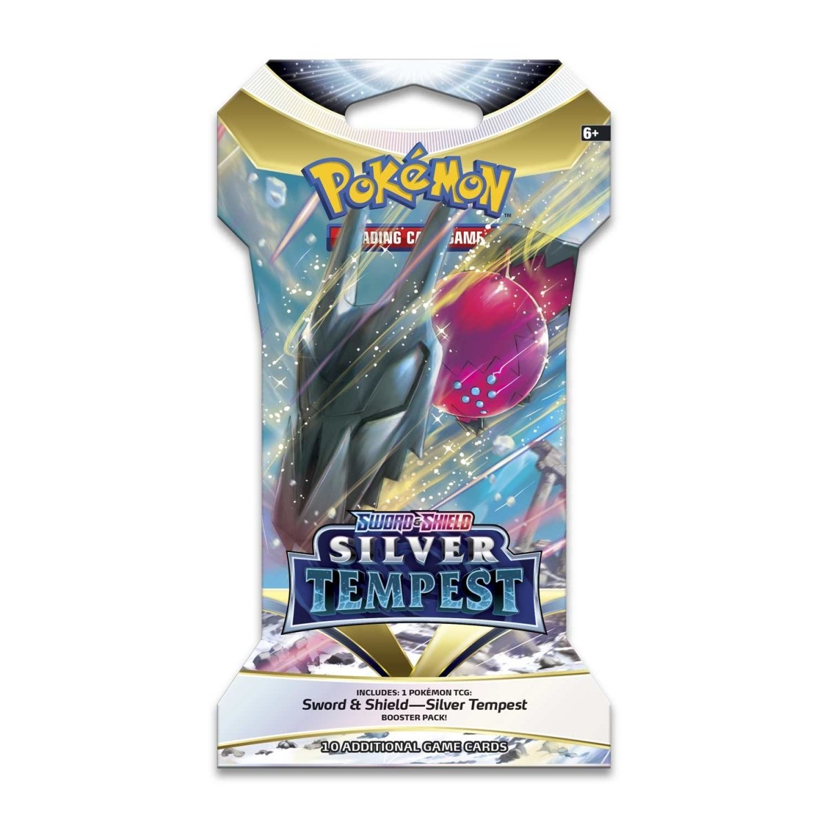Pokemon TCG Sword & Shield Silver Tempest Sleeved Booster Pack (10 Cards)