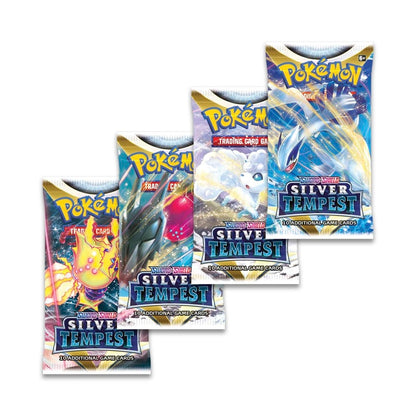 Pokemon TCG Sword & Shield Silver Tempest Build & Battle Box
