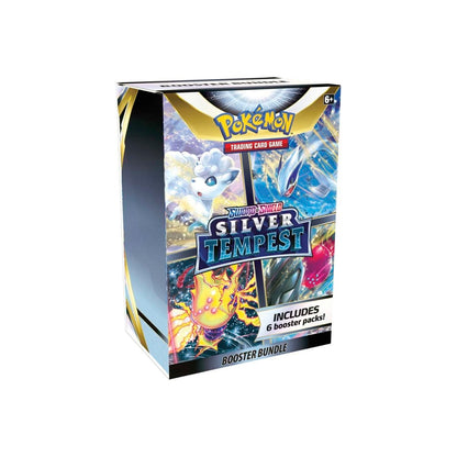 Pokemon TCG Sword & Shield Silver Tempest Booster Bundle (6 Packs)