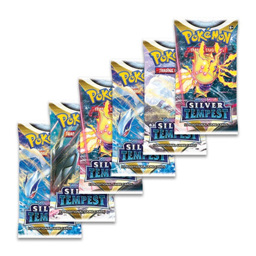 Pokemon TCG Sword & Shield Silver Tempest Booster Bundle (6 Packs)
