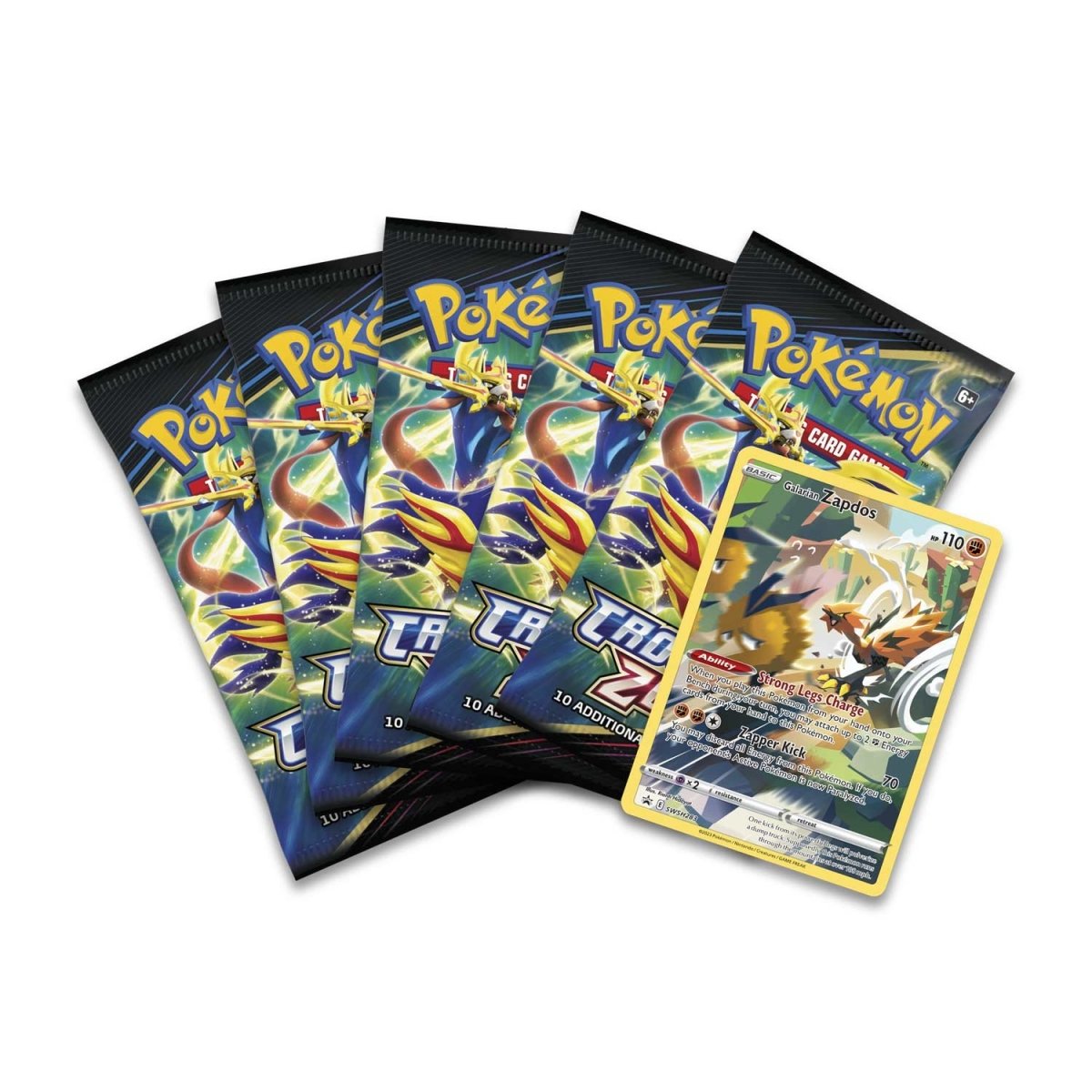Pokemon TCG Crown Zenith Tin (Galarian Zapdos)