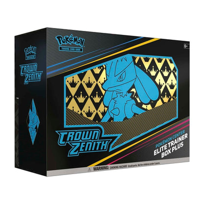 Pokemon TCG Crown Zenith Pokemon Center Edition Elite Trainer Box Plus