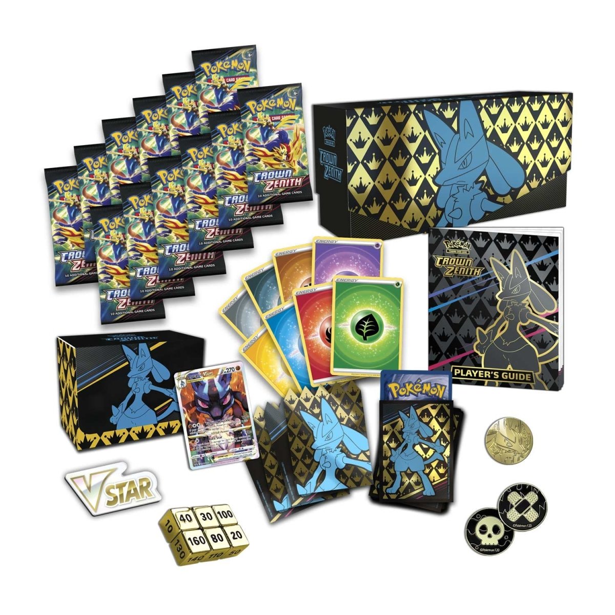 Pokemon TCG Crown Zenith Pokemon Center Edition Elite Trainer Box Plus