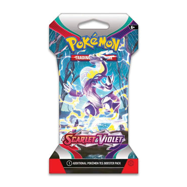 Pokemon TCG Scarlet & Violet Sleeved Booster Pack (10 Cards)