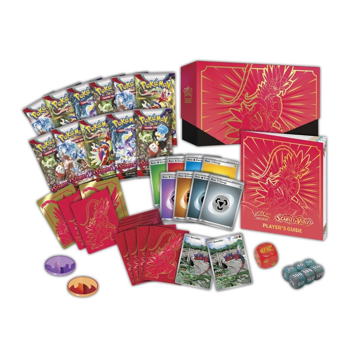 Pokemon TCG Scarlet & Violet Pokemon Center Edition Elite Trainer Box (Koraidon)