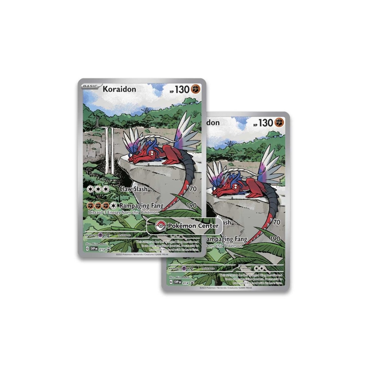 Pokemon TCG Scarlet & Violet Pokemon Center Edition Elite Trainer Box (Koraidon)
