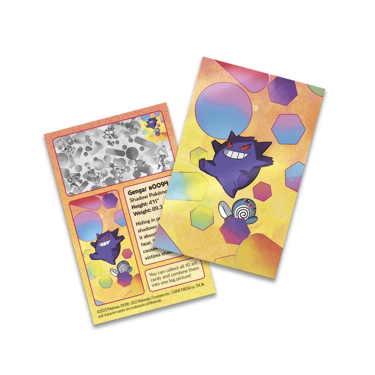 Pokemon TCG Scarlet & Violet 151 Mini Tin (Gengar & Poliwag)