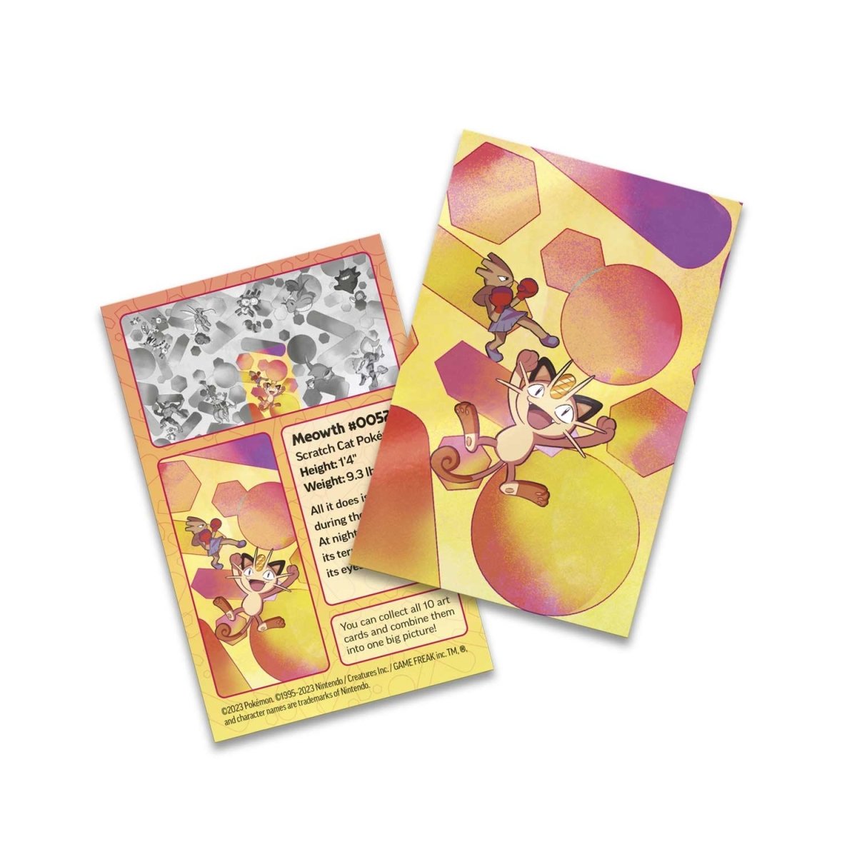 Pokemon TCG Scarlet & Violet 151 Mini Tin (Meowth & Hitmonchan)