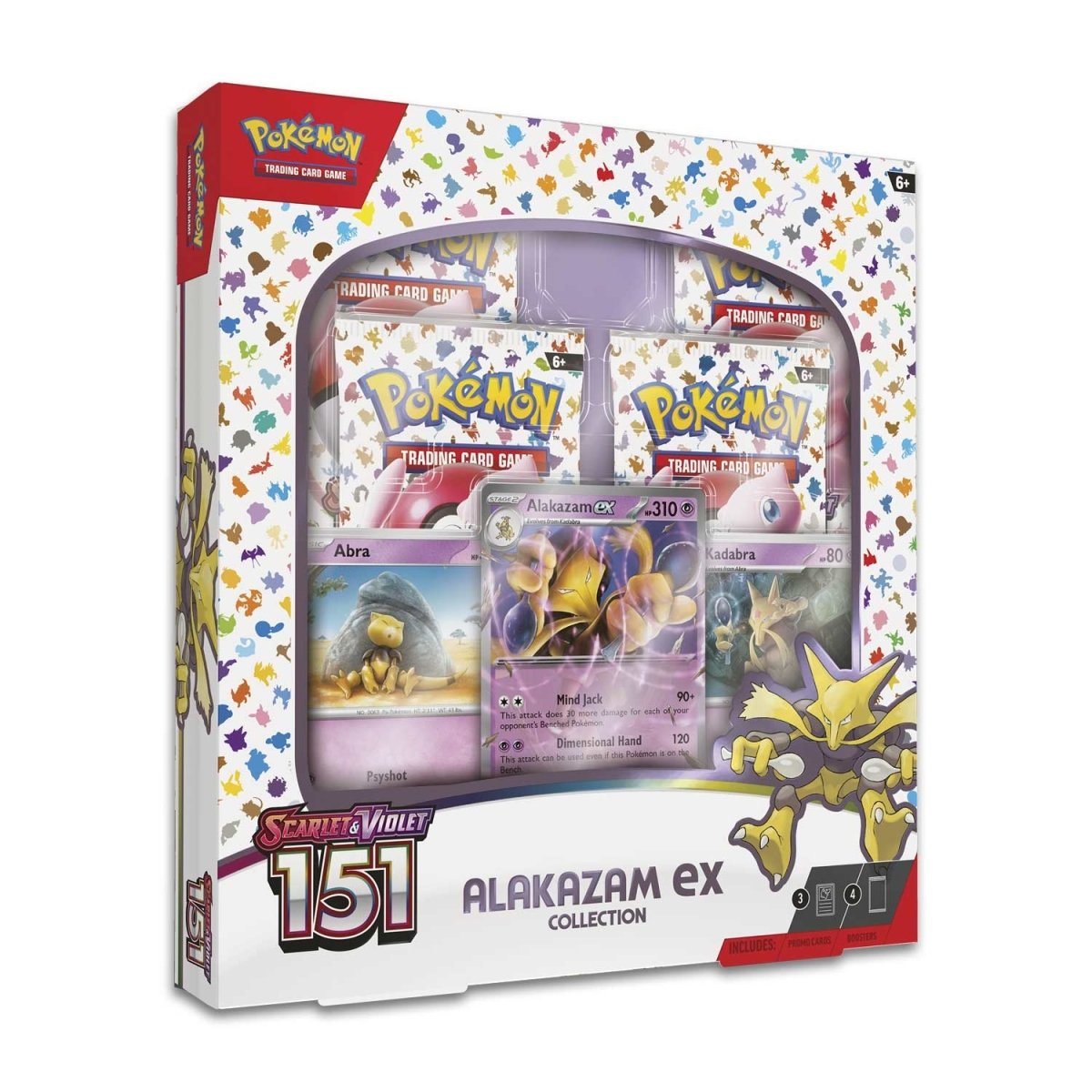 Pokemon TCG Scarlet & Violet 151 Collection (Alakazam ex)