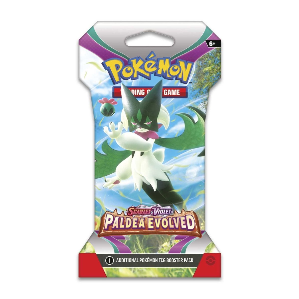Pokemon TCG Scarlet & Violet Paldea Evolved Sleeved Booster Pack (10 Cards)