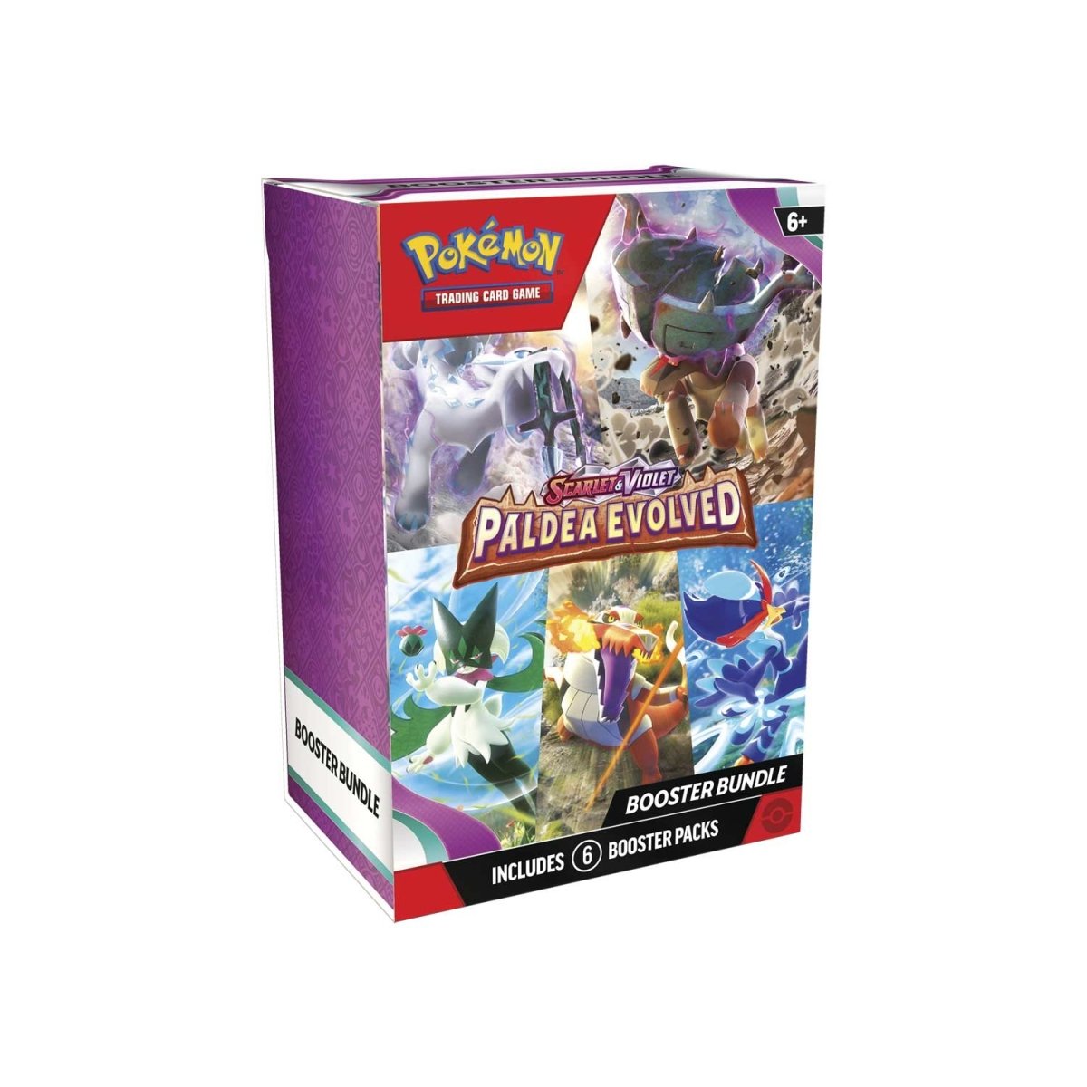 Pokemon TCG Scarlet & Violet Paldea Evolved Booster Bundle (6 Packs)