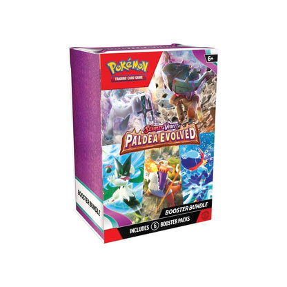 Pokemon TCG Scarlet & Violet Paldea Evolved Booster Bundle (6 Packs)