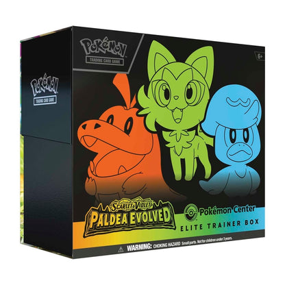 Pokemon TCG Scarlet & Violet Paldea Evolved Pokemon Center Edition Elite Trainer Box