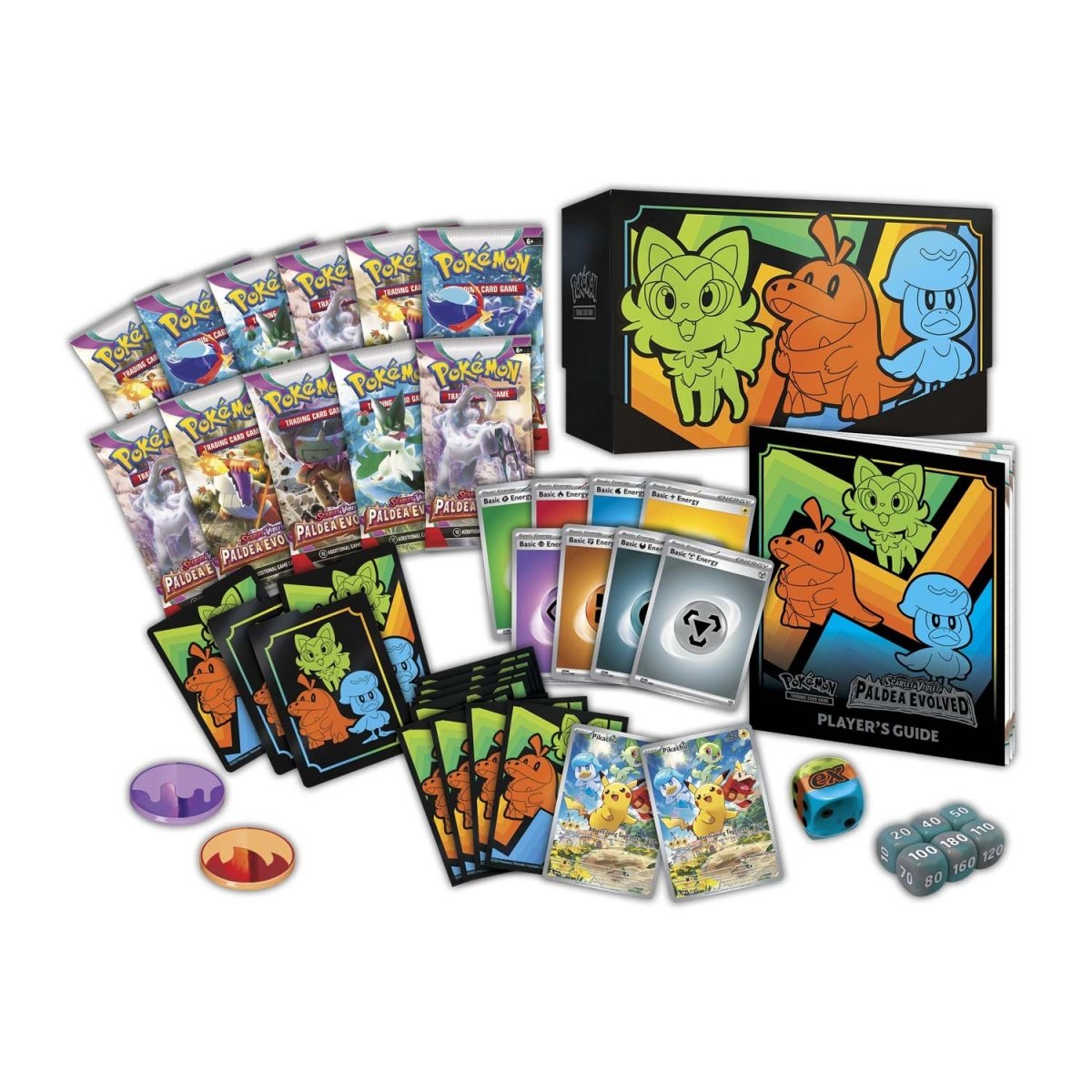 Pokemon TCG Scarlet & Violet Paldea Evolved Pokemon Center Edition Elite Trainer Box