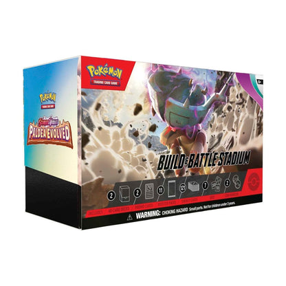 Pokemon TCG Scarlet & Violet Paldea Evolved Build & Battle Stadium