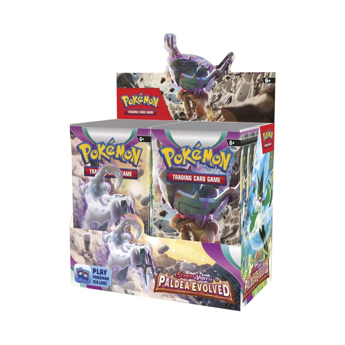 Pokemon TCG Scarlet & Violet Paldea Evolved Booster Display Box (36 Packs)
