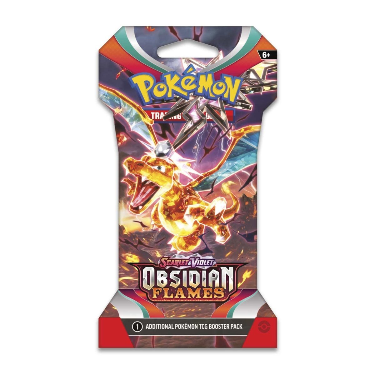 Pokemon TCG Scarlet & Violet Obsidian Flames Sleeved Booster Pack (10 Cards)