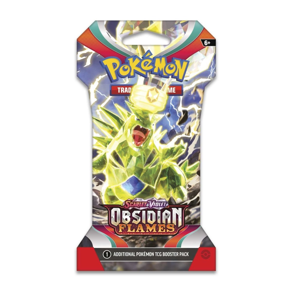 Pokemon TCG Scarlet & Violet Obsidian Flames Sleeved Booster Pack (10 Cards)
