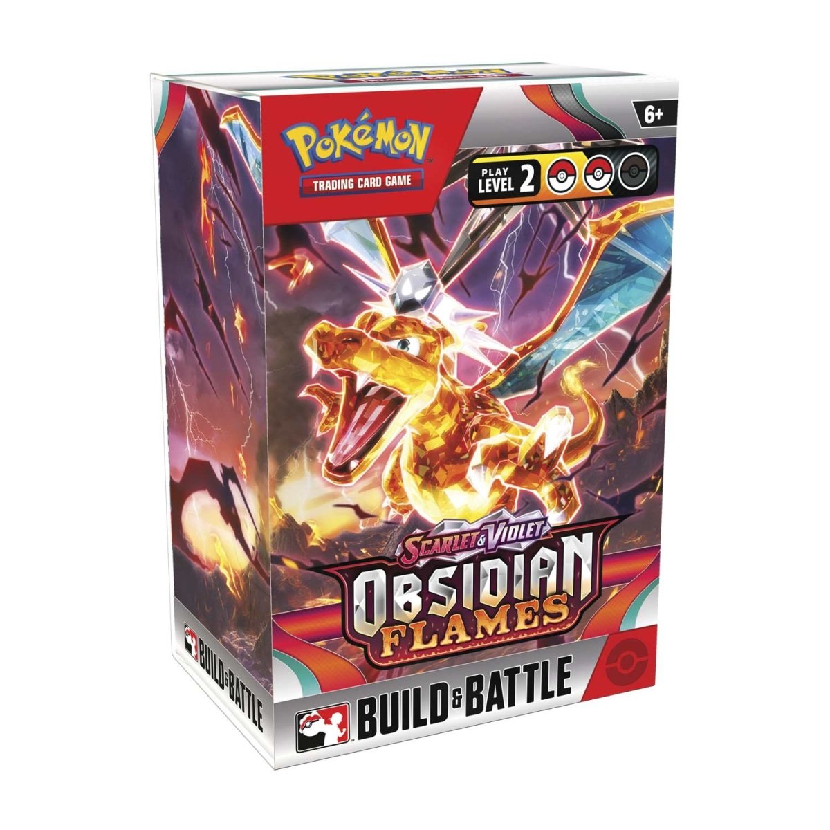 Pokémon TCG Scarlet & Violet Obsidian Flames Build & Battle Box