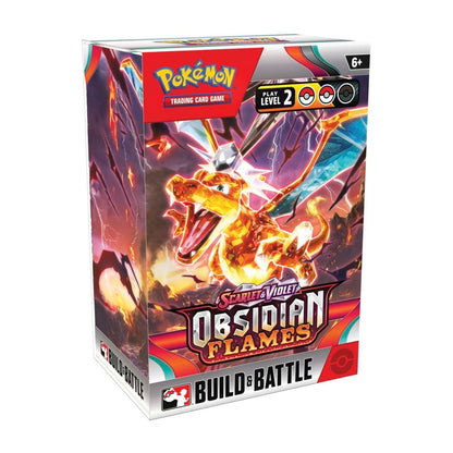 Pokémon TCG Scarlet & Violet Obsidian Flames Build & Battle Box