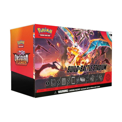 Pokemon TCG Scarlet & Violet Obsidian Flames Build & Battle Stadium