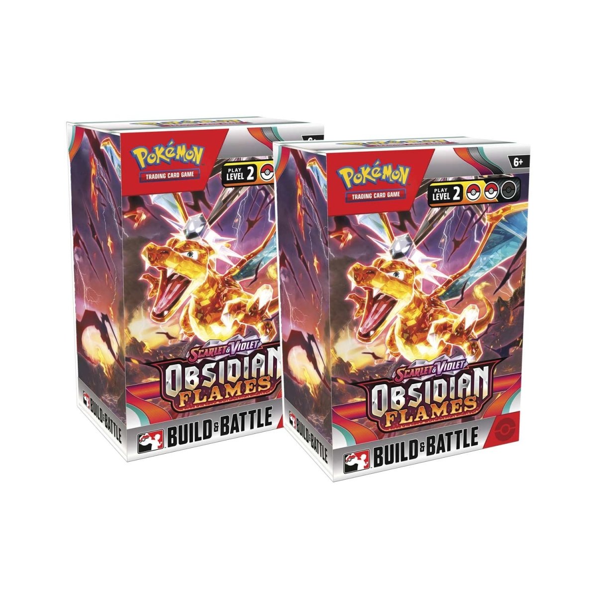 Pokemon TCG Scarlet & Violet Obsidian Flames Build & Battle Stadium