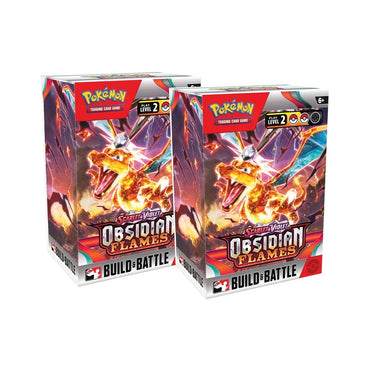 Pokemon TCG Scarlet & Violet Obsidian Flames Build & Battle Stadium