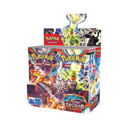 Pokemon TCG Scarlet & Violet Obsidian Flames Booster Display Box (36 Packs)