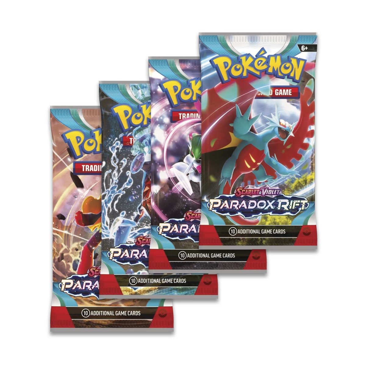 Pokemon TCG Scarlet & Violet Paradox Rift Booster Pack (10 Cards)