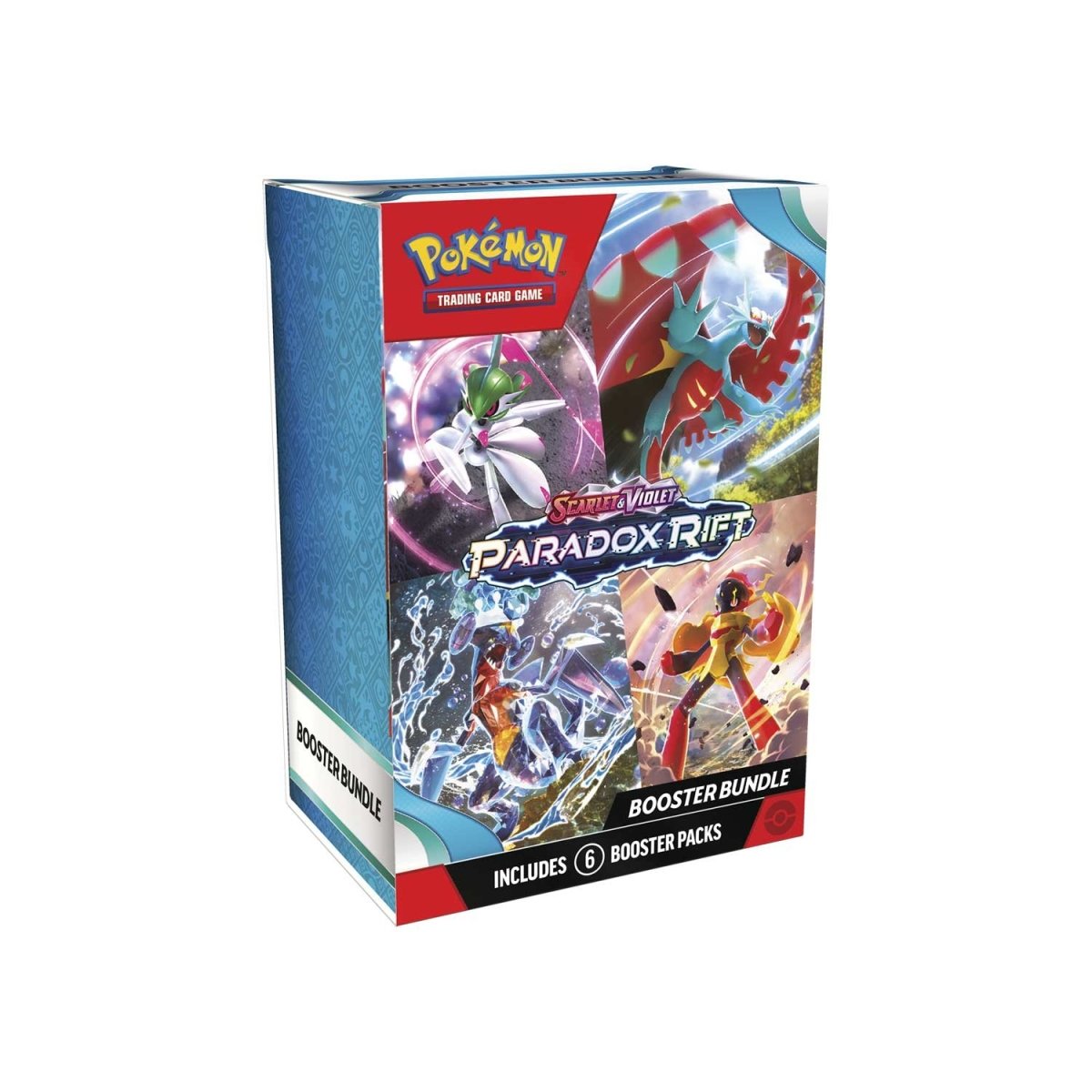 Pokemon TCG Scarlet & Violet Paradox Rift Sleeved Booster Bundle (6 Packs)