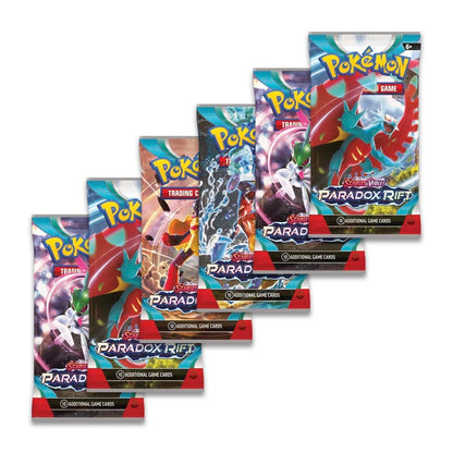 Pokemon TCG Scarlet & Violet Paradox Rift Sleeved Booster Bundle (6 Packs)