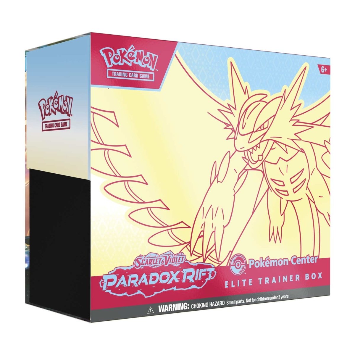 Pokemon TCG Scarlet & Violet Paradox Rift Pokemon Center Edition Elite Trainer Box (Roaring Moon)