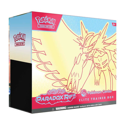 Pokemon TCG Scarlet & Violet Paradox Rift Pokemon Center Edition Elite Trainer Box (Roaring Moon)