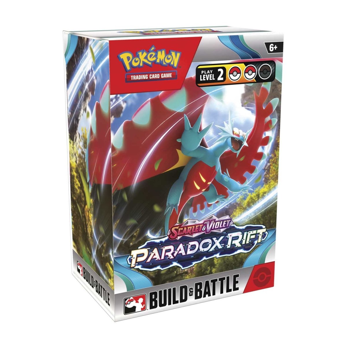 Pokemon TCG Scarlet & Violet Paradox Rift Build & Battle Box