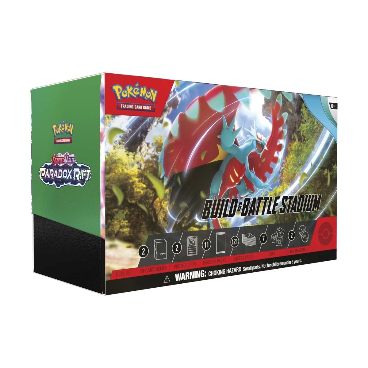 Pokemon TCG Scarlet & Violet Paradox Rift Build & Battle Stadium