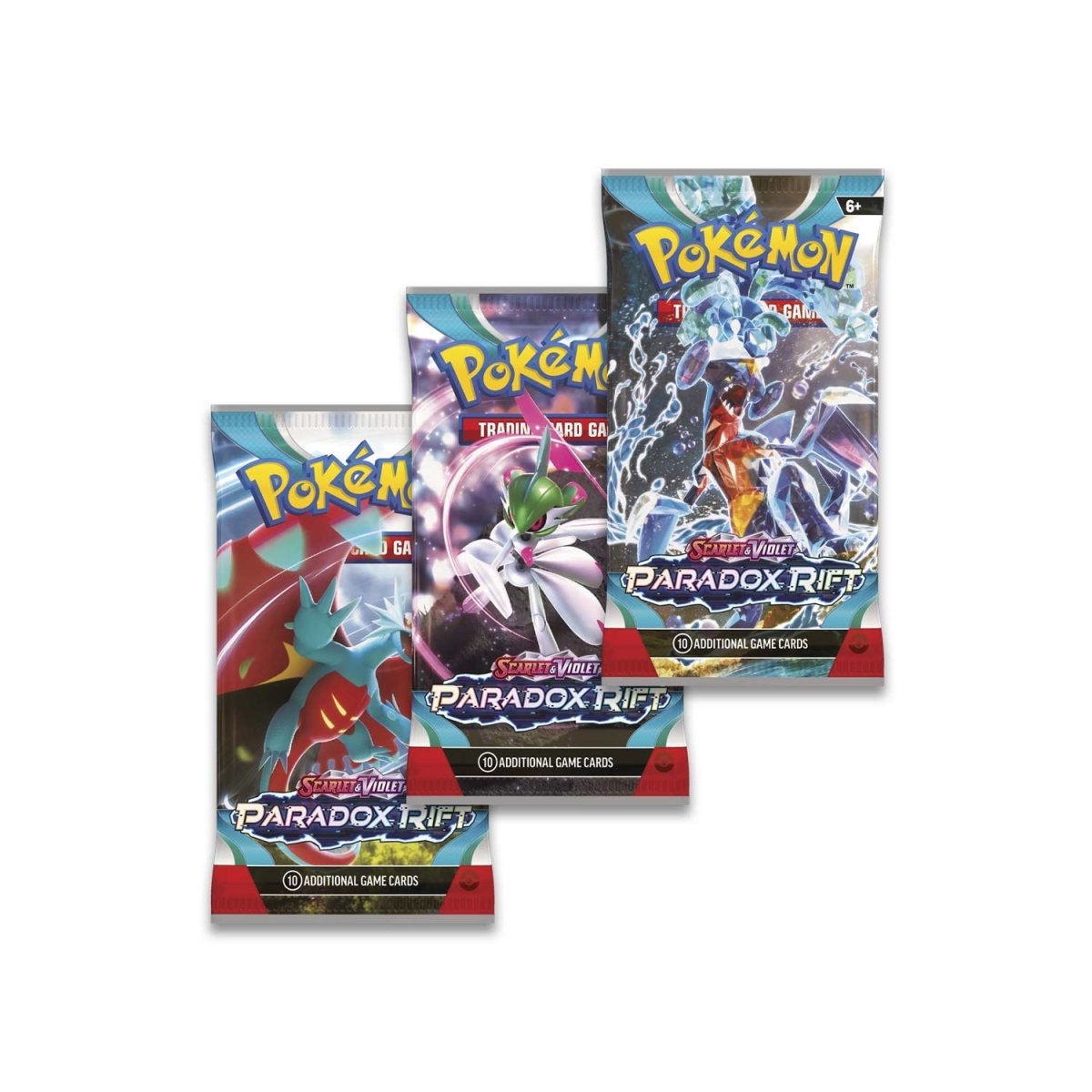 Pokemon TCG Scarlet & Violet Paradox Rift 3 Booster Packs & Arctibax Promo Card