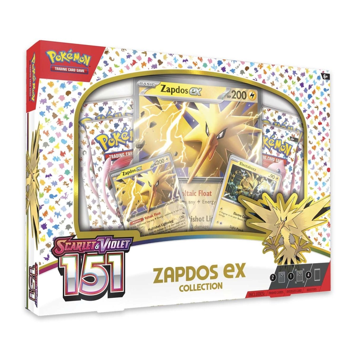 Pokemon TCG Scarlet & Violet 151 Collection (Zapdos ex)
