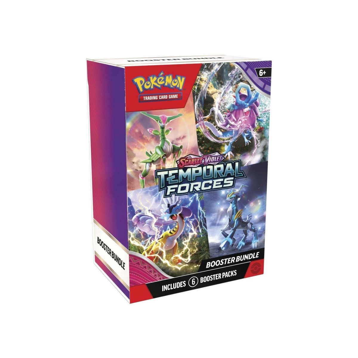 Pokemon TCG Scarlet & Violet Temporal Forces Booster Bundle (6 Packs)