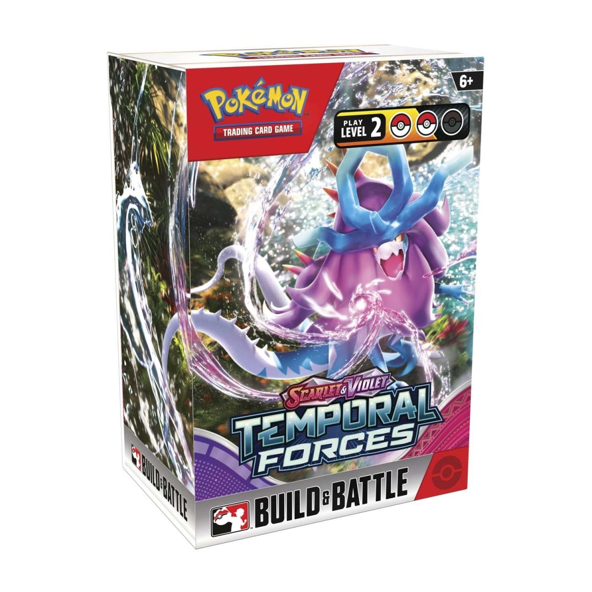 Pokemon TCG Scarlet & Violet Temporal Forces Build & Battle Box
