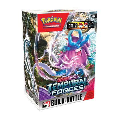 Pokemon TCG Scarlet & Violet Temporal Forces Build & Battle Box