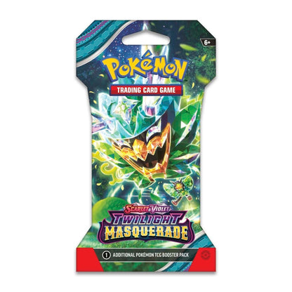 Pokemon TCG Scarlet & Violet Twilight Masquerade Sleeved Booster Pack (10 Cards)