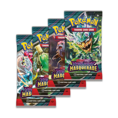 Pokemon TCG Scarlet & Violet Twilight Masquerade Booster Pack (10 Cards)